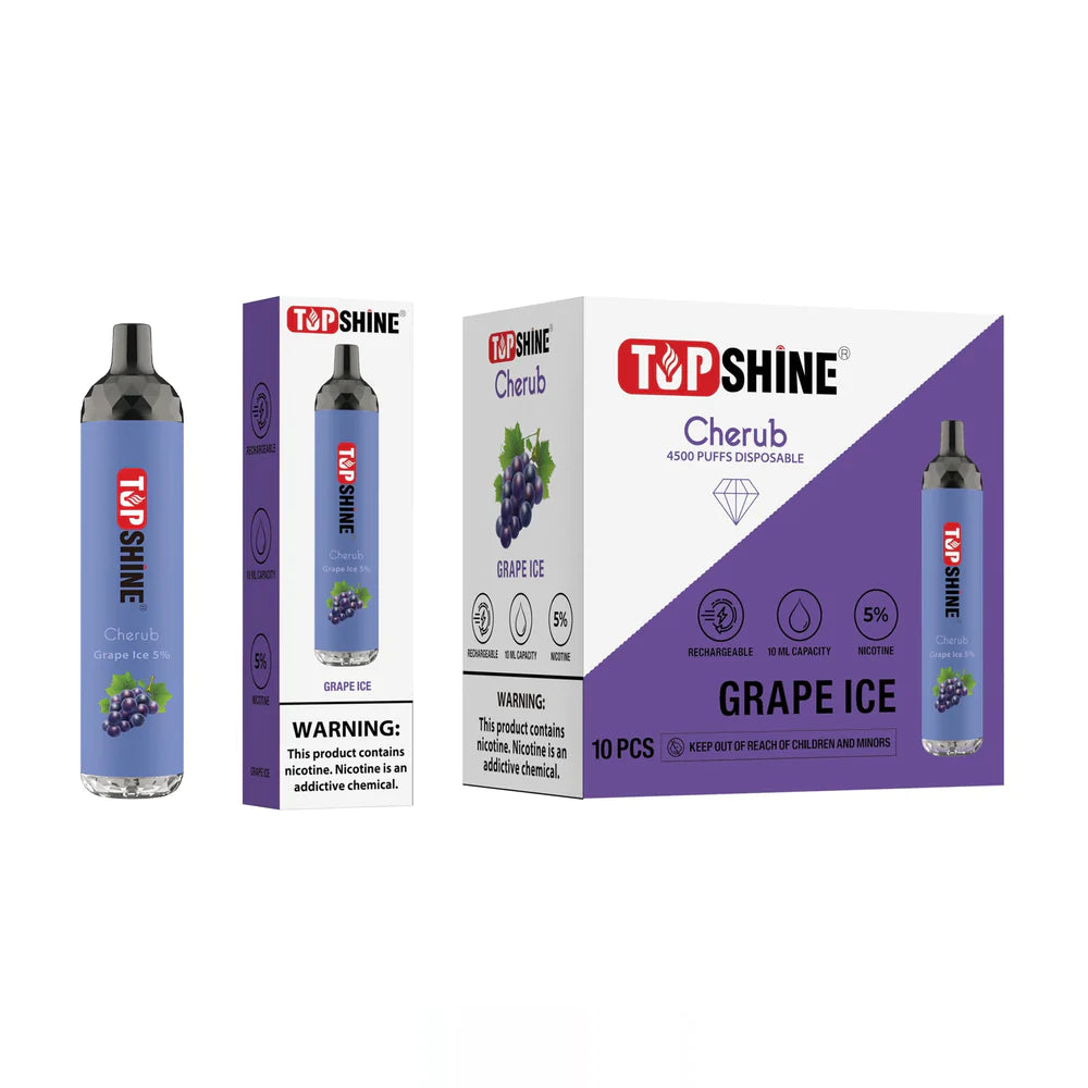 Grape Ice Top Shine Cherub
