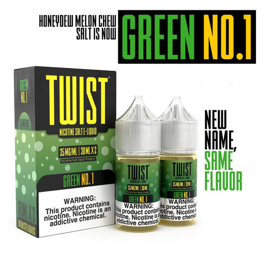 Green N0. 1 Twist Salt Nic