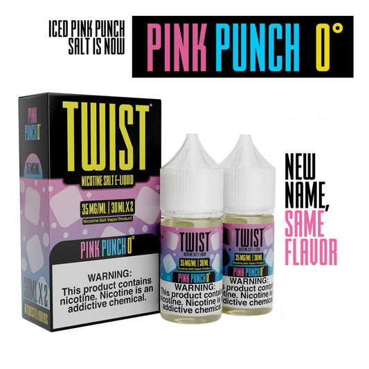 Pink Punch 0 Twist Salt Nic