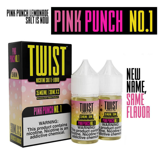Pink Punk N0.1 Twist Nic Salt