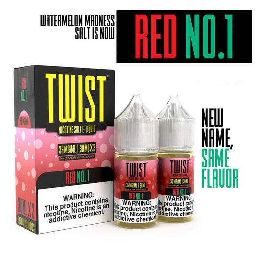 Red N0. 1 Twist Salt Nic