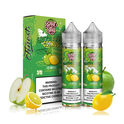 The Finest Green Apple Citrus E-Juice