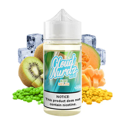 Iced Kiwi Melon Cloud Nurdz E-Juice