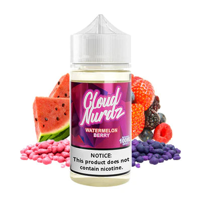 Watermelon Berry Cloud Nurdz E-Juice